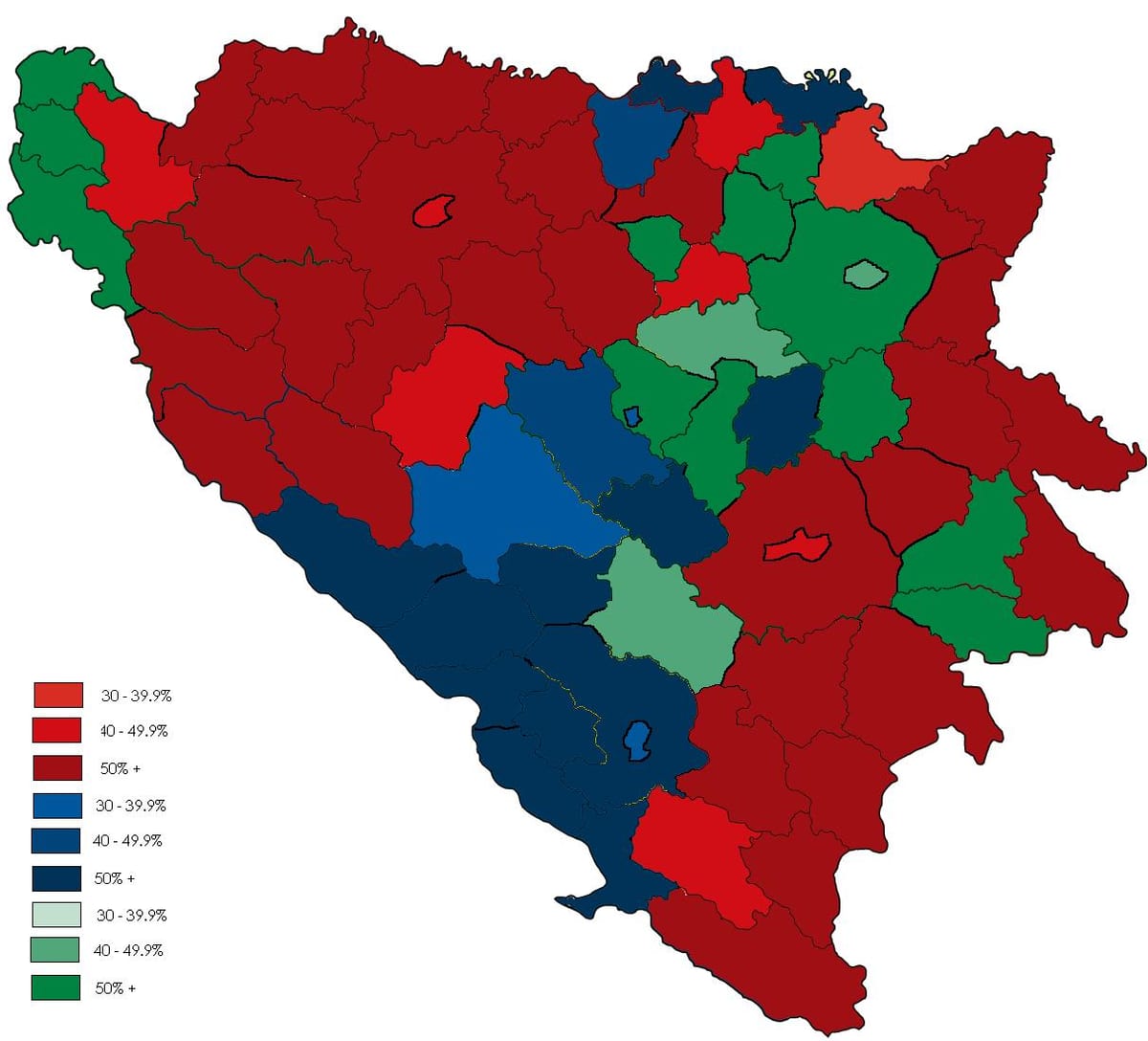 Bosniya dini xəritəsi