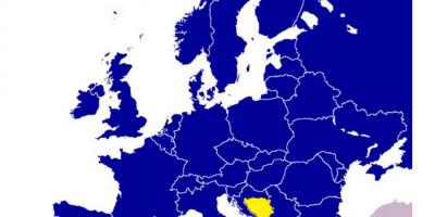 Kart Bosniya və Herseqovinanın Avropanın