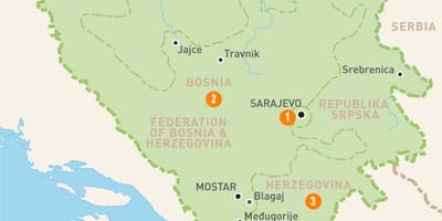 Kart Sarayevo, Bosniya